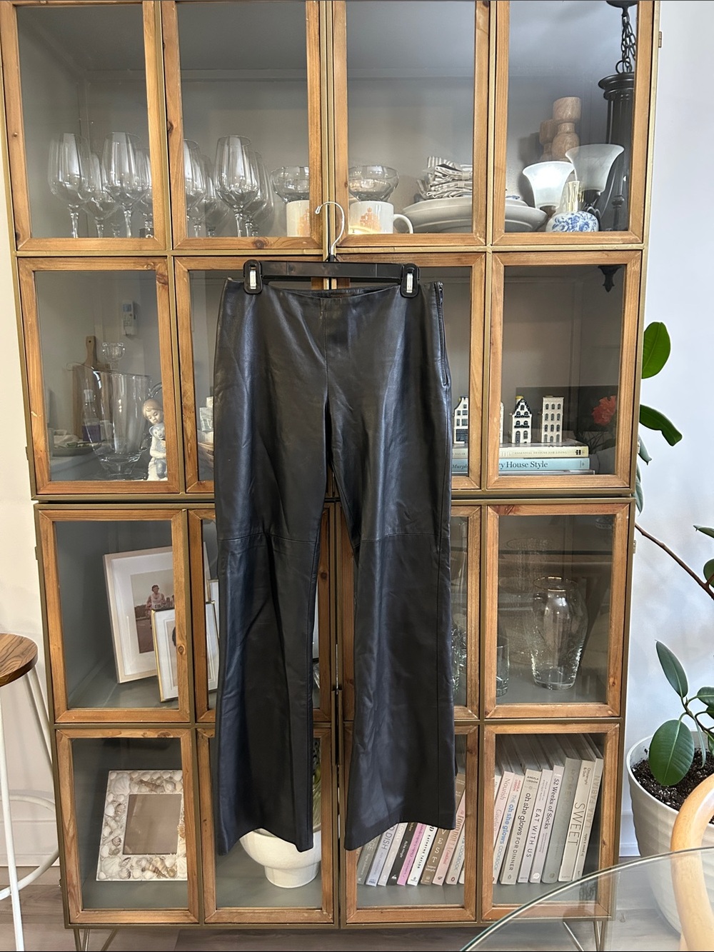 Vintage Danier Geniune Leather Women Pants